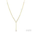 Bezel Bar Diamond Fashion Necklace