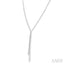 Diamond Lariat Y Necklace