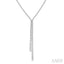 Diamond Lariat Y Necklace