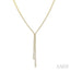 Diamond Lariat Y Necklace