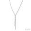 Diamond Lariat Y Necklace