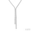 Diamond Lariat Y Necklace