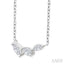 Marquise Shape Diamond Fashion Necklace