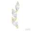 Marquise Shape Diamond Fashion Ear Climbers