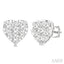 Heart Shape Lovebright Essential Diamond Stud Earrings