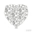 Heart Shape Lovebright Essential Diamond Stud Earrings