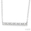Bar Petite Diamond Fashion Necklace