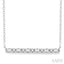 Bar Petite Diamond Fashion Necklace