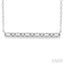 Bar Petite Diamond Fashion Necklace