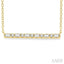 Bar Petite Diamond Fashion Necklace