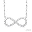 Infinity Petite Diamond Fashion Pendant