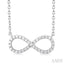 Infinity Petite Diamond Fashion Pendant