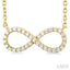 Infinity Petite Diamond Fashion Pendant