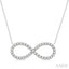Infinity Diamond Pendant