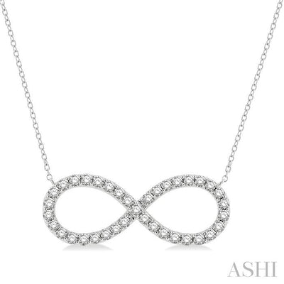 Infinity Diamond Pendant