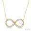 Infinity Diamond Pendant
