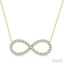 Infinity Diamond Pendant