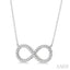 Infinity Diamond Pendant