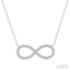 Infinity Diamond Pendant