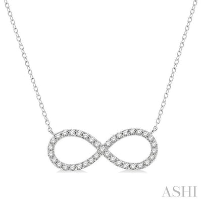 Infinity Diamond Pendant