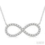 Infinity Diamond Pendant