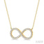Infinity Diamond Pendant