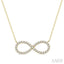 Infinity Diamond Pendant