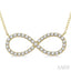 Infinity Diamond Pendant