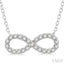 Infinity Diamond Pendant