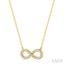Infinity Diamond Pendant