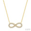 Infinity Diamond Pendant