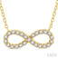 Infinity Diamond Pendant