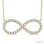 Infinity Diamond Pendant