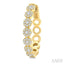 Diamond Cluster Hoop Earrings