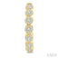 Diamond Cluster Hoop Earrings