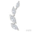 Marquise Shape Diamond Fashion Ear Climbers