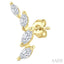 Marquise Shape Diamond Fashion Ear Climbers