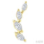 Marquise Shape Diamond Fashion Ear Climbers