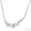 Marquise Shape Diamond Fashion Necklace
