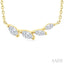 Marquise Shape Diamond Fashion Necklace