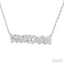 Scatter Baguette Diamond Fashion Necklace