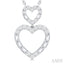 Heart Shape Diamond Pendant