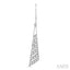 Chevron Diamond Fashion Earrings