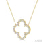 Clover Diamond Pendant
