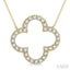 Clover Diamond Pendant