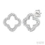 Clover Petite Diamond Fashion Earrings