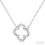 Clover Petite Diamond Fashion Pendant