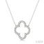 Clover Diamond Pendant