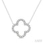 Clover Diamond Pendant