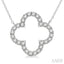 Clover Diamond Pendant